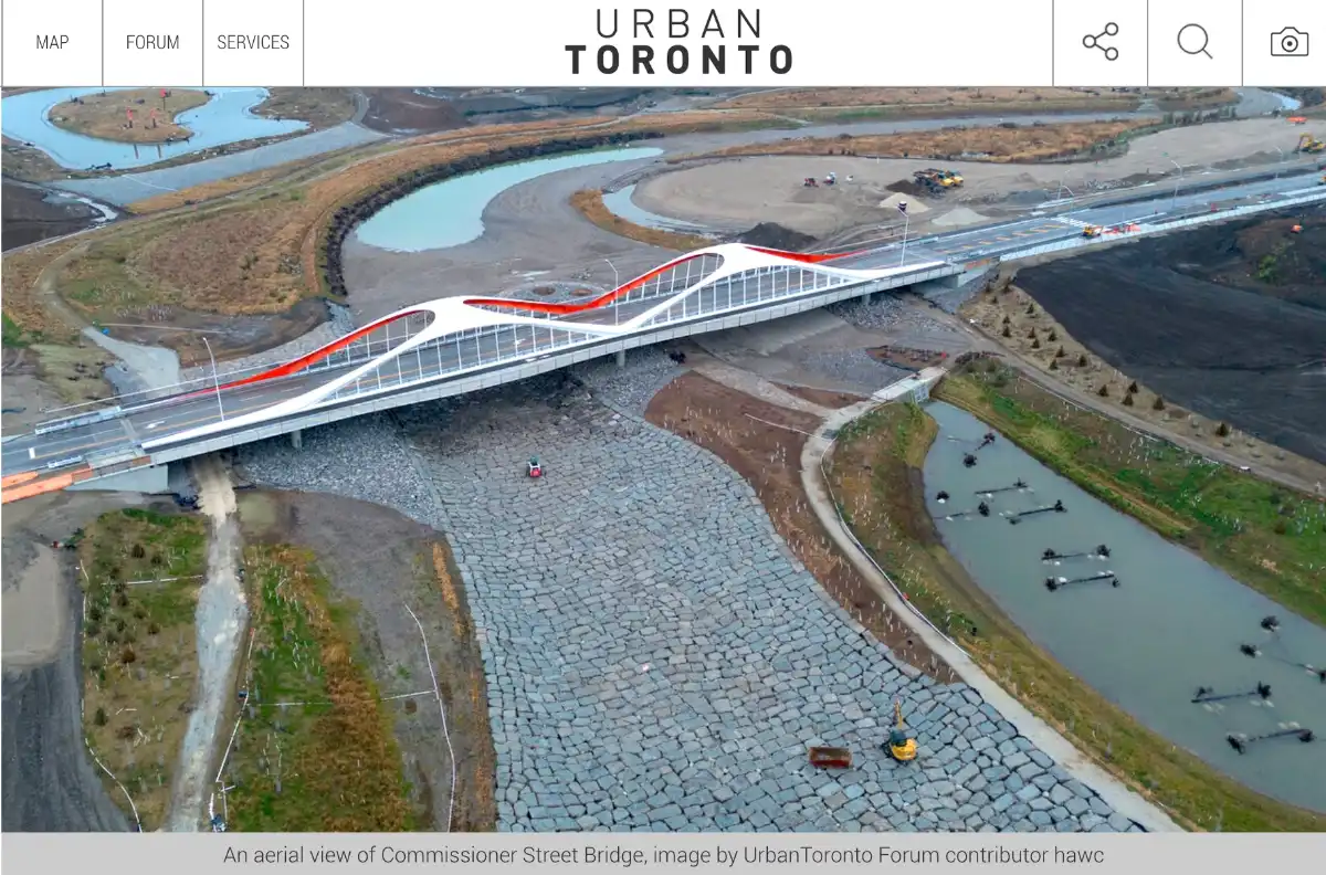 Bridge image by Urbantoronto