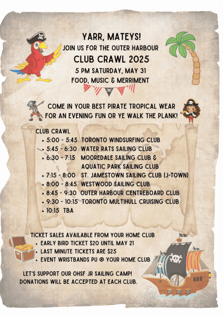 CLUB CRAWL 2025 Details