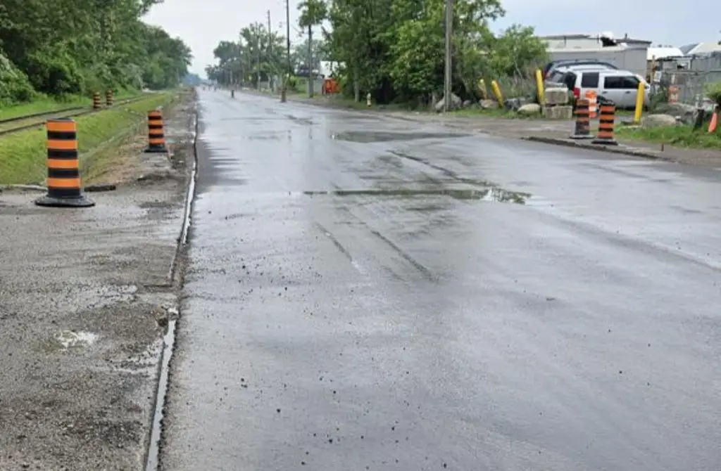 Unwin Ave Paved June 14 2026
