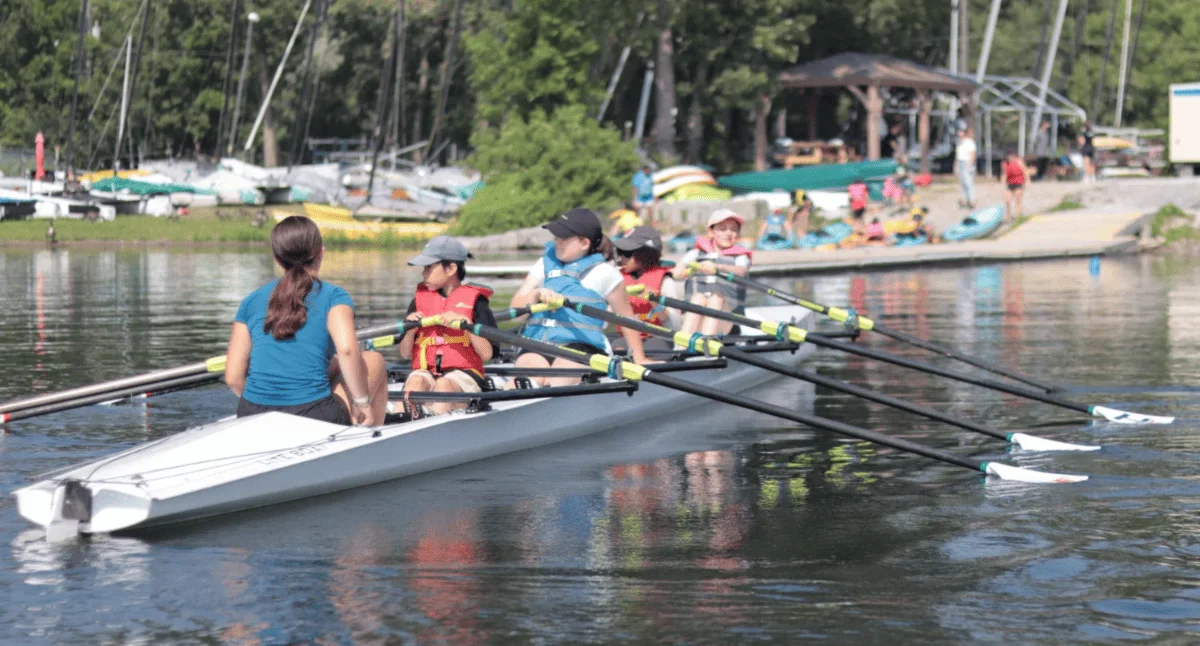 Children rowers