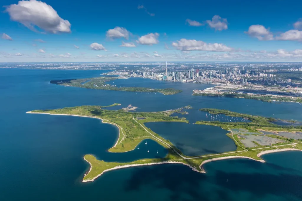 Coming into Toronto by air